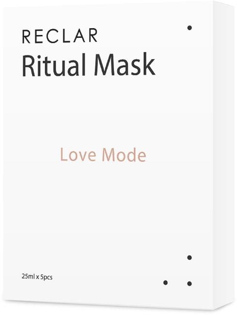 Arcpakolás RECLAR Ritual Mask Love Mode