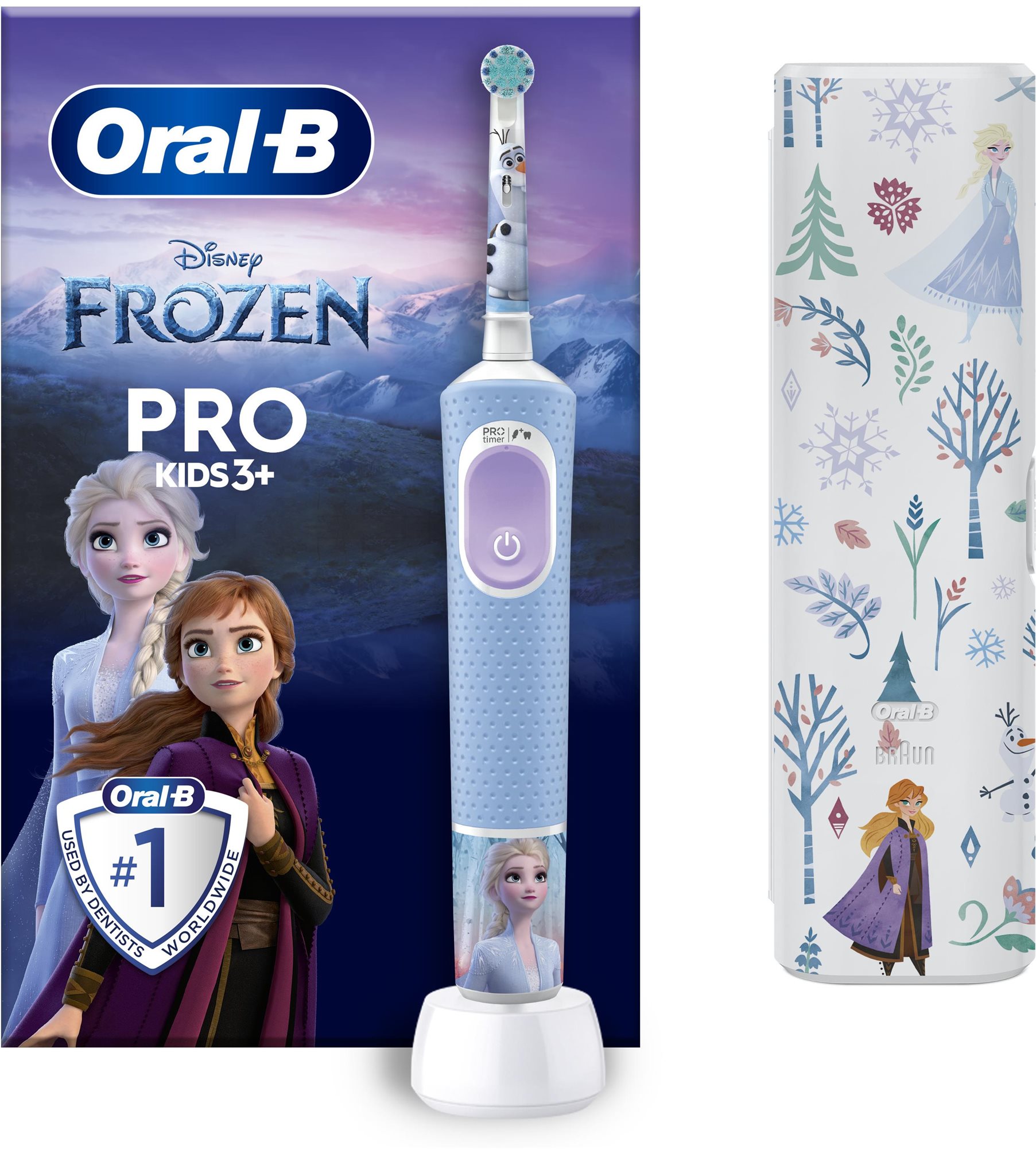 Elektromos fogkefe Oral-B Pro Kids Jégvarázs