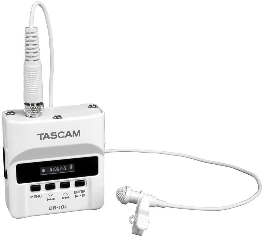 Felvevő készülék Tascam DR-10L WHITE