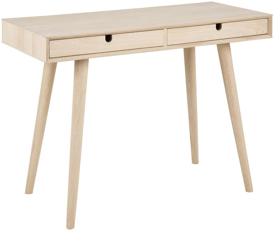 Psací stůl Design Scandinavia se zásuvkami Delica 100 cm