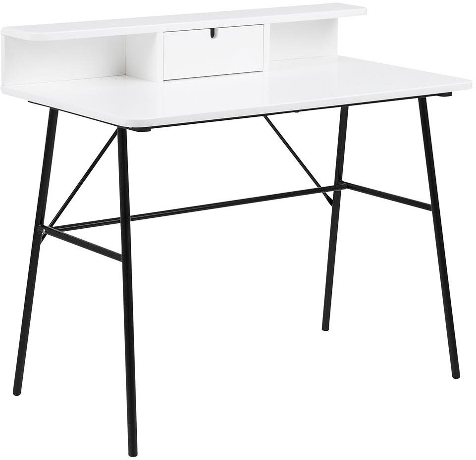 Psací stůl Design Scandinavia se zásuvkou Calina 100 cm