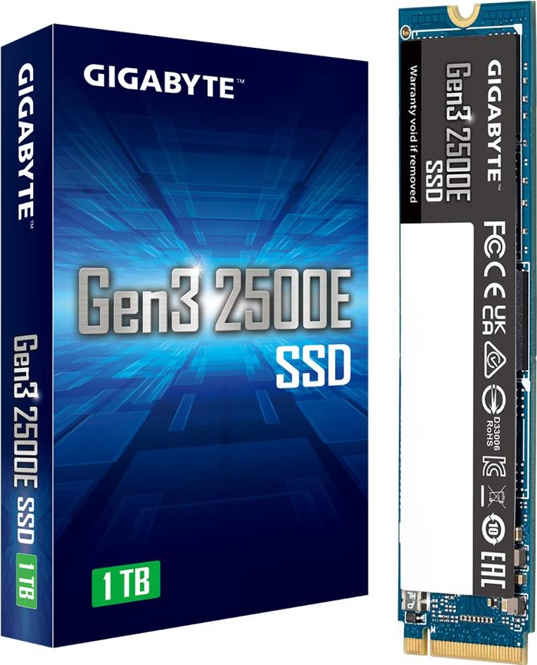 SSD meghajtó GIGABYTE Gen3 2500E 1TB