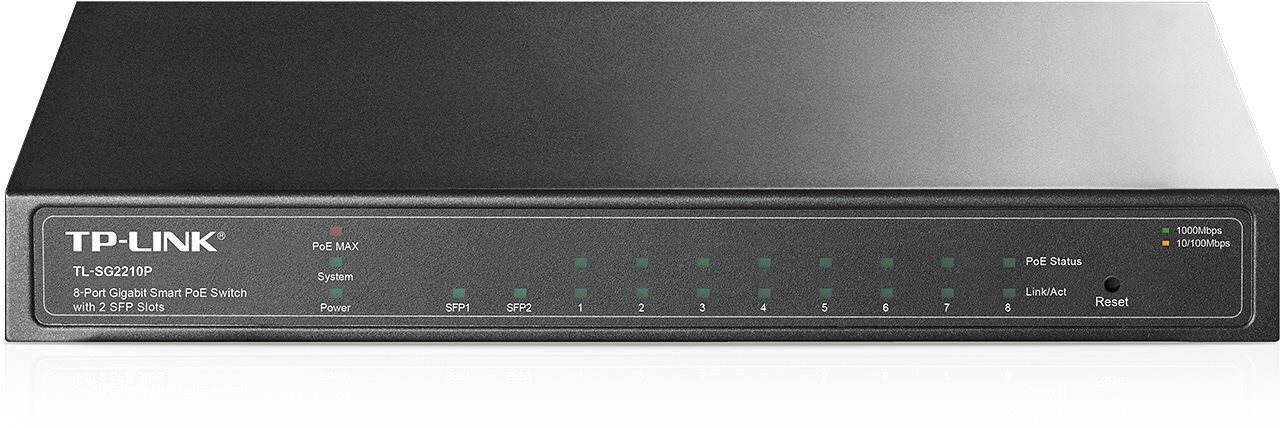 Switch TP-LINK TL-SG2210P KVM kapcsoló