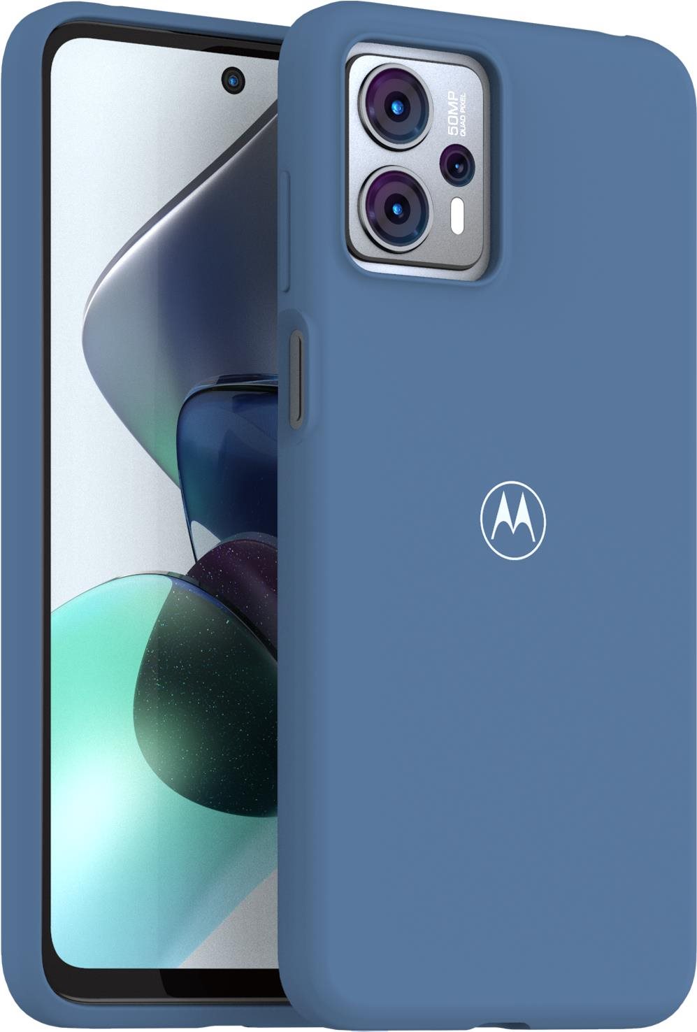 Telefon tok Motorola G23 kék védőtok