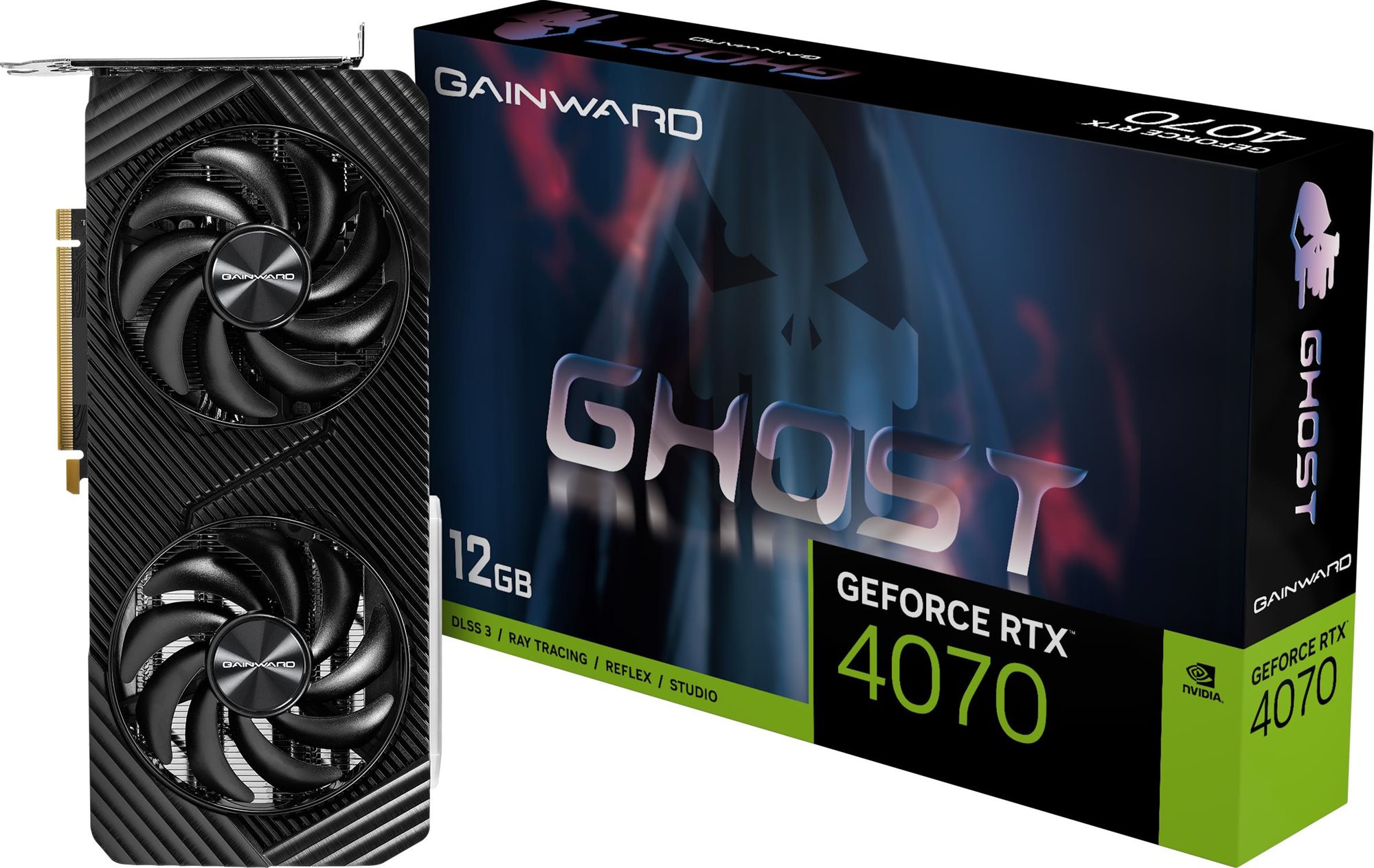 Videókártya GAINWARD GeForce RTX 4070 Ghost 12GB