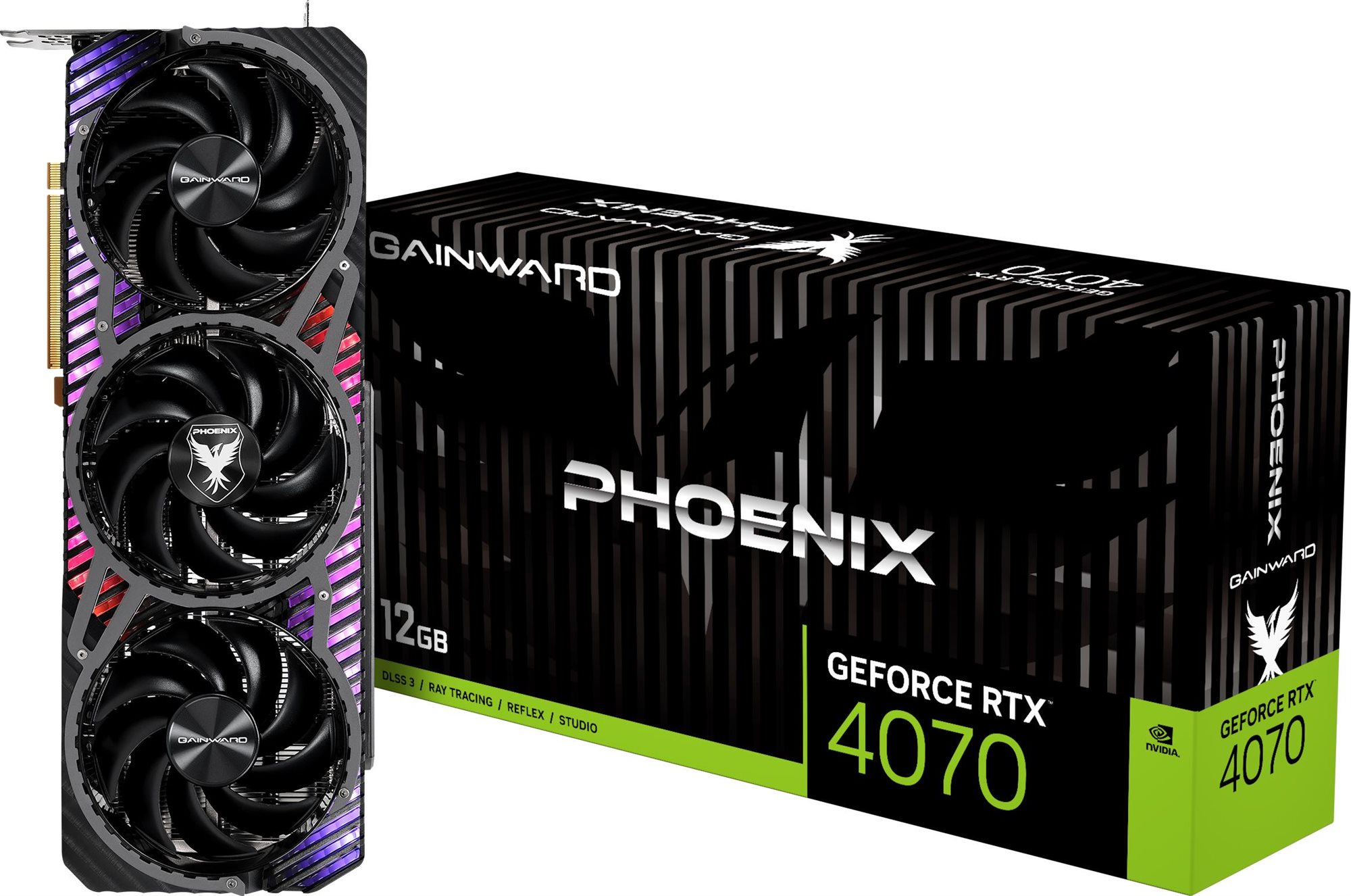 Videókártya GAINWARD GeForce RTX 4070 Phoenix 12GB