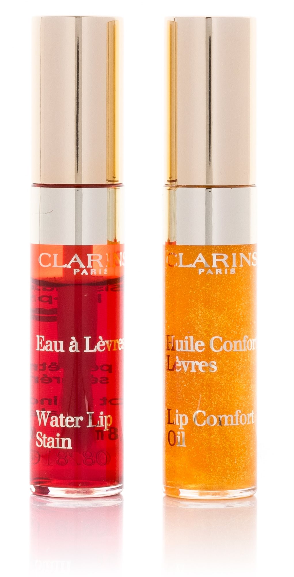 Ajakápoló CLARINS Duo Water Lip Stain & Lip Oil 2 × 2