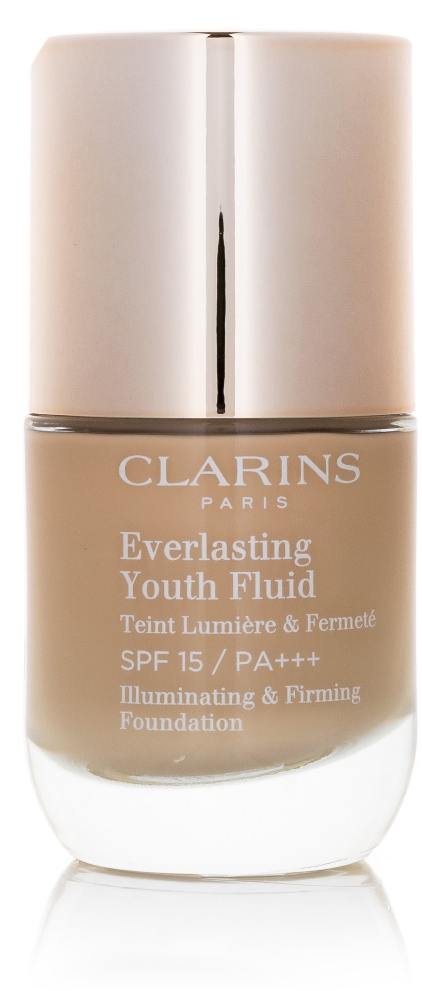 Arcápoló fluid CLARINS Everlasting Youth Fluid SPF 15 101 Linen 30 ml
