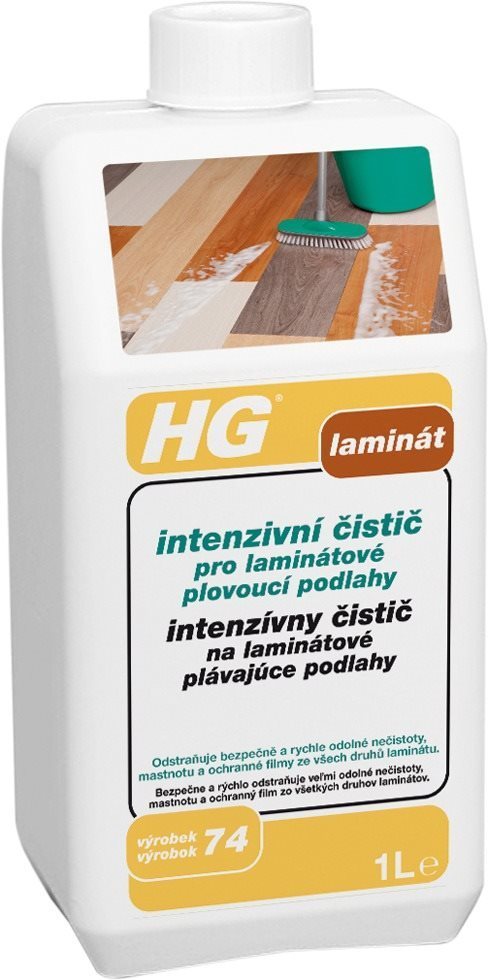 Čistič na podlahy HG intenzivní čistič pro laminátové plovoucí podlahy 1000 ml