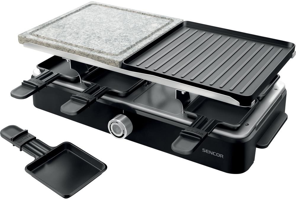 Elektromos grill SENCOR SBG 0260BK Raclette grill