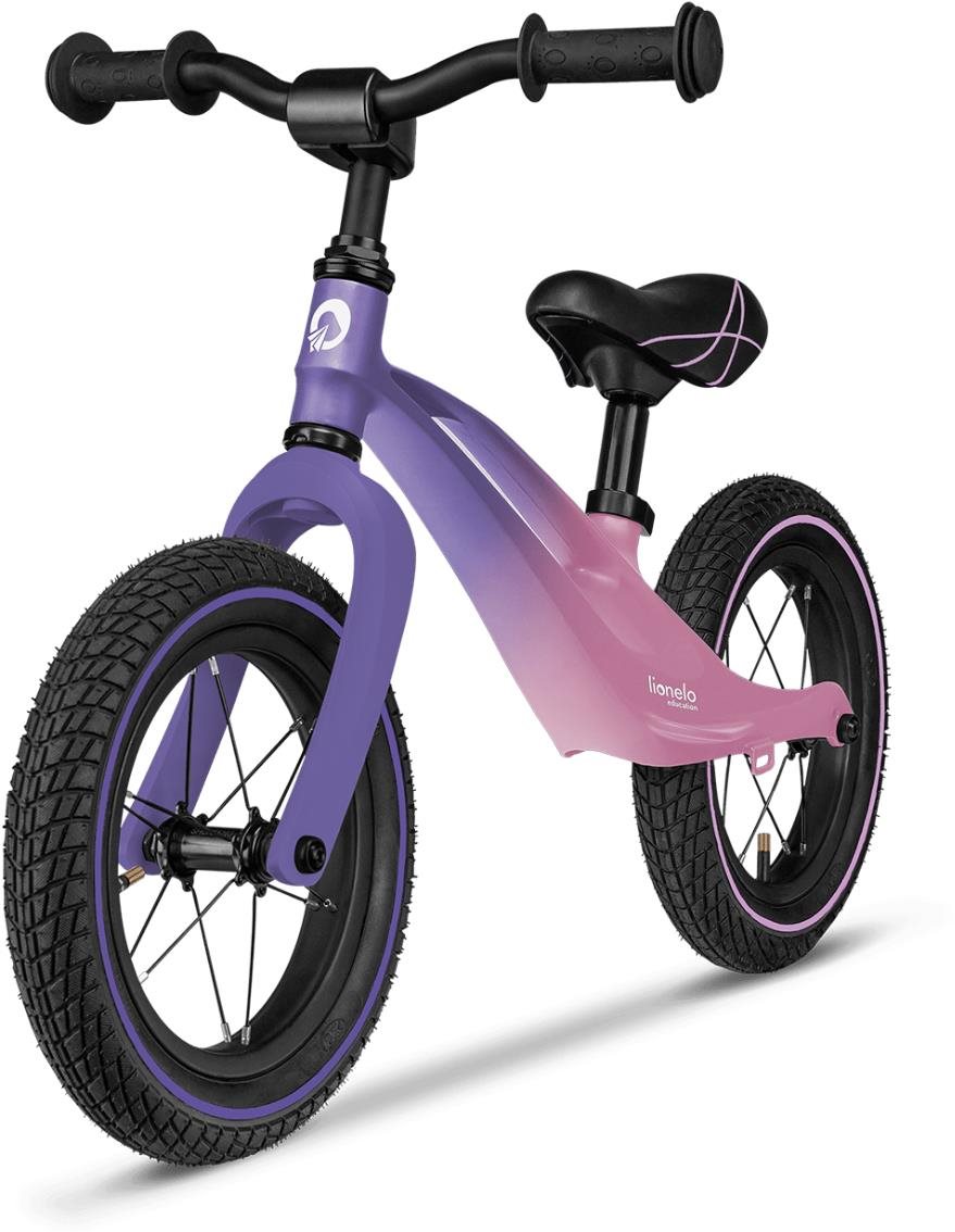 Futókerékpár Lionelo Bart Air Futóbicikli - Pink Violet