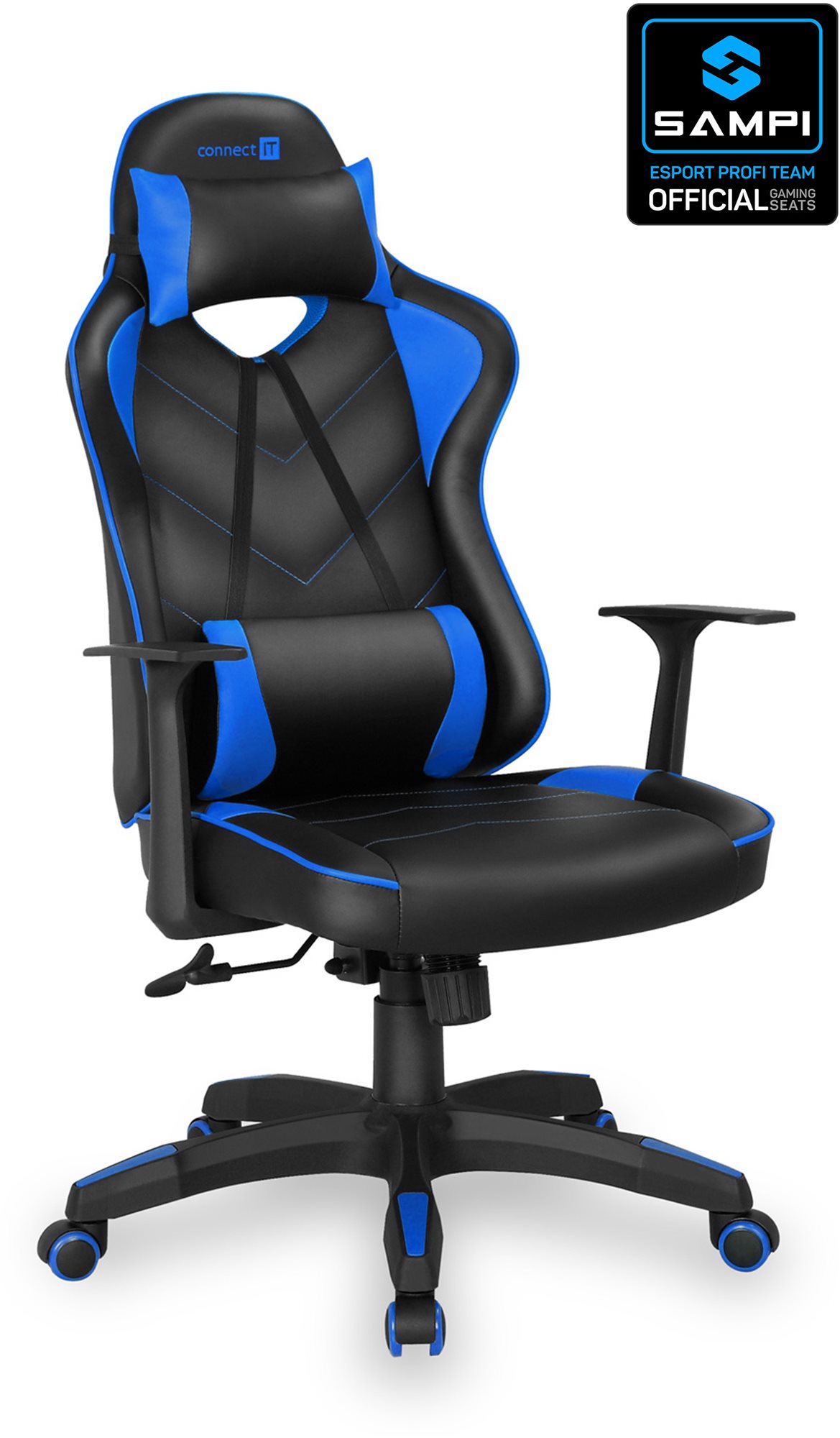 Gamer szék CONNECT IT LeMans Pro CGC-0700-BL kék