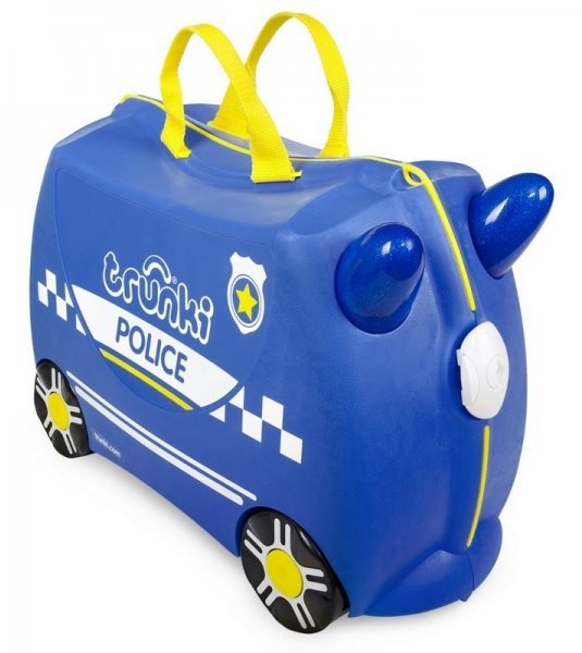 Gyermekbőrönd Percy rendőrautó
