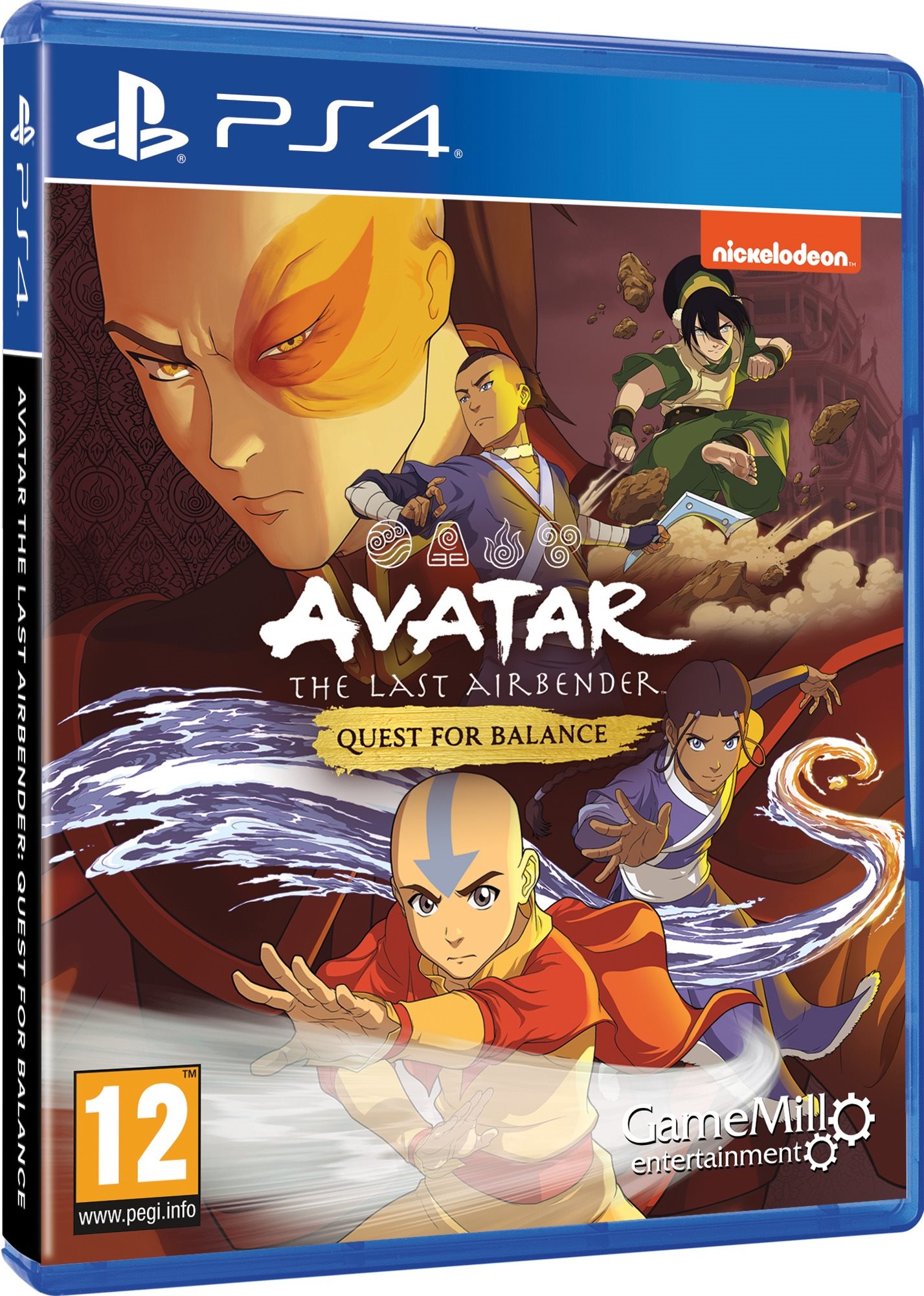 Konzol játék Avatar: The Last Airbender Quest for Balance - PS4
