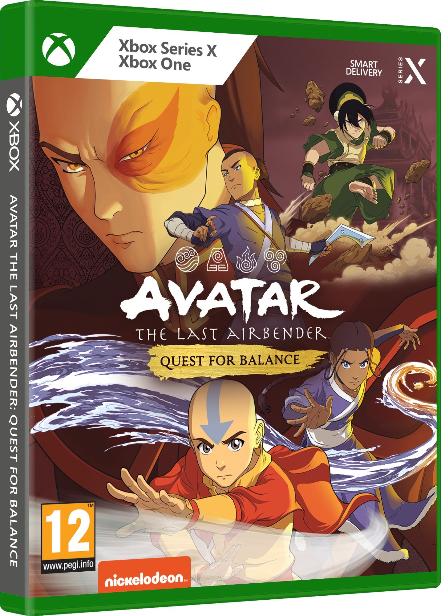 Konzol játék Avatar: The Last Airbender Quest for Balance - Xbox