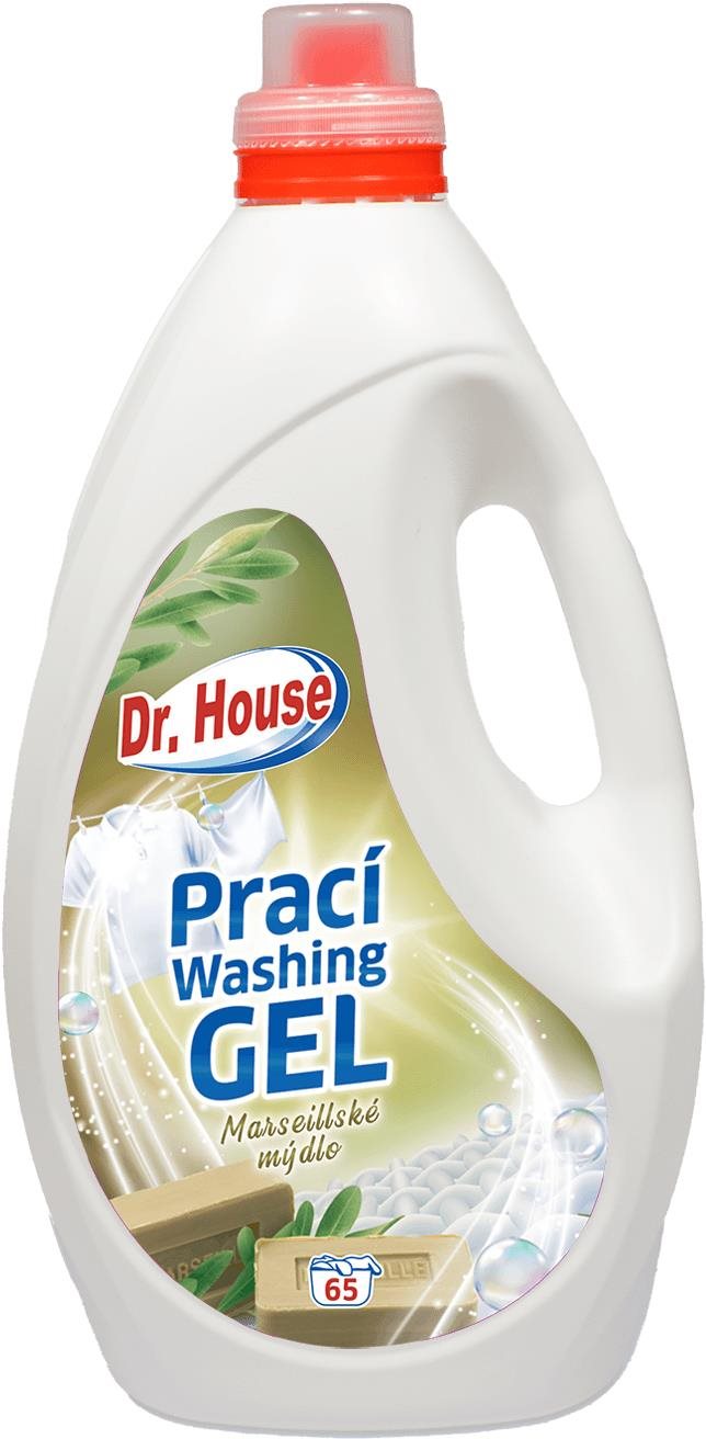 Prací gel DR. HOUSE prací gel Maresillské mýdlo 4