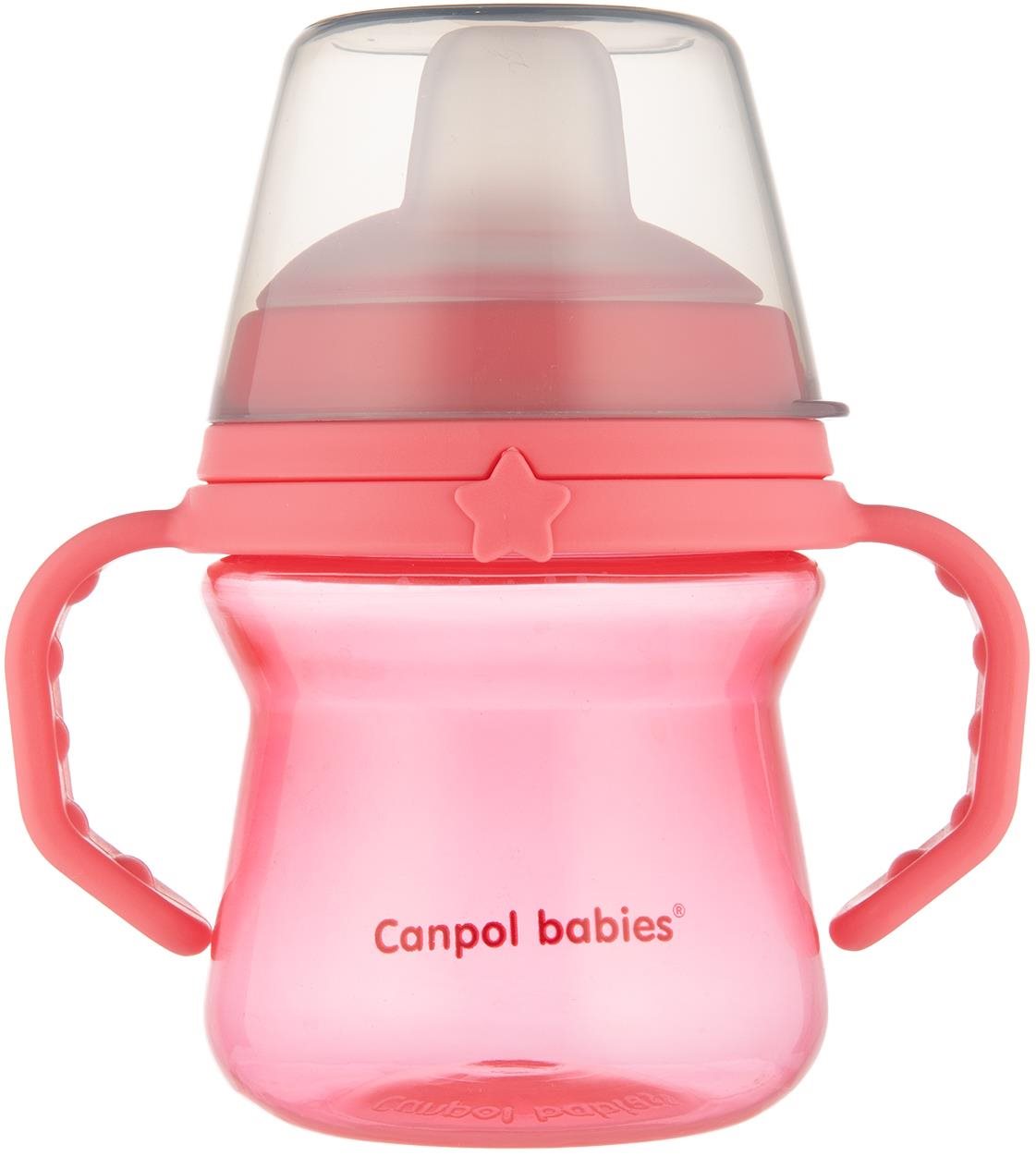 Tanulópohár Canpol babies FirstCup Pohár szilikon itatóval 150 ml