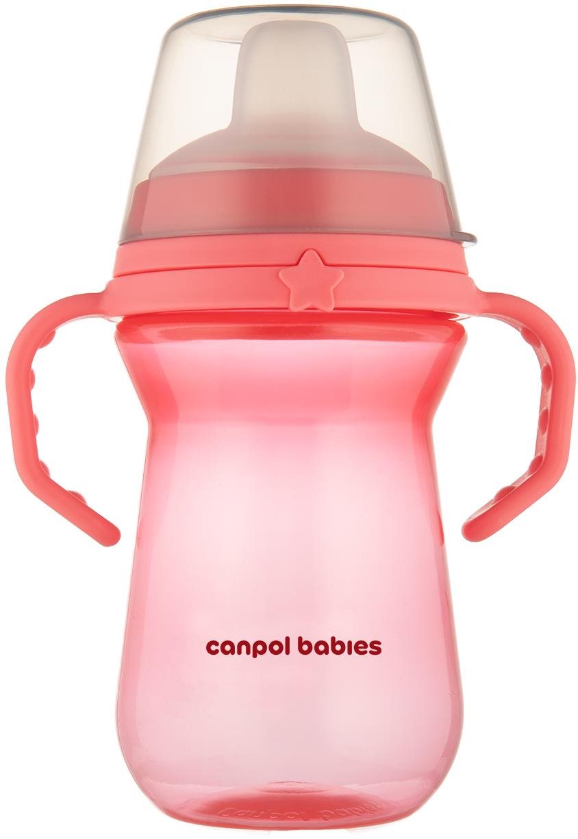 Tanulópohár Canpol babies FirstCup Pohár szilikon itatóval 250 ml
