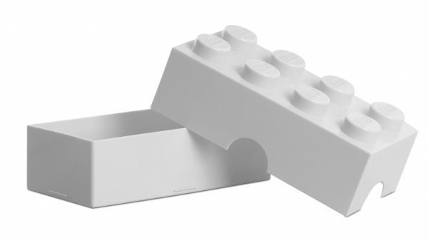 Uzsonnás doboz LEGO Uzsonnásdoboz 100 x 200 x 75 mm - fekete