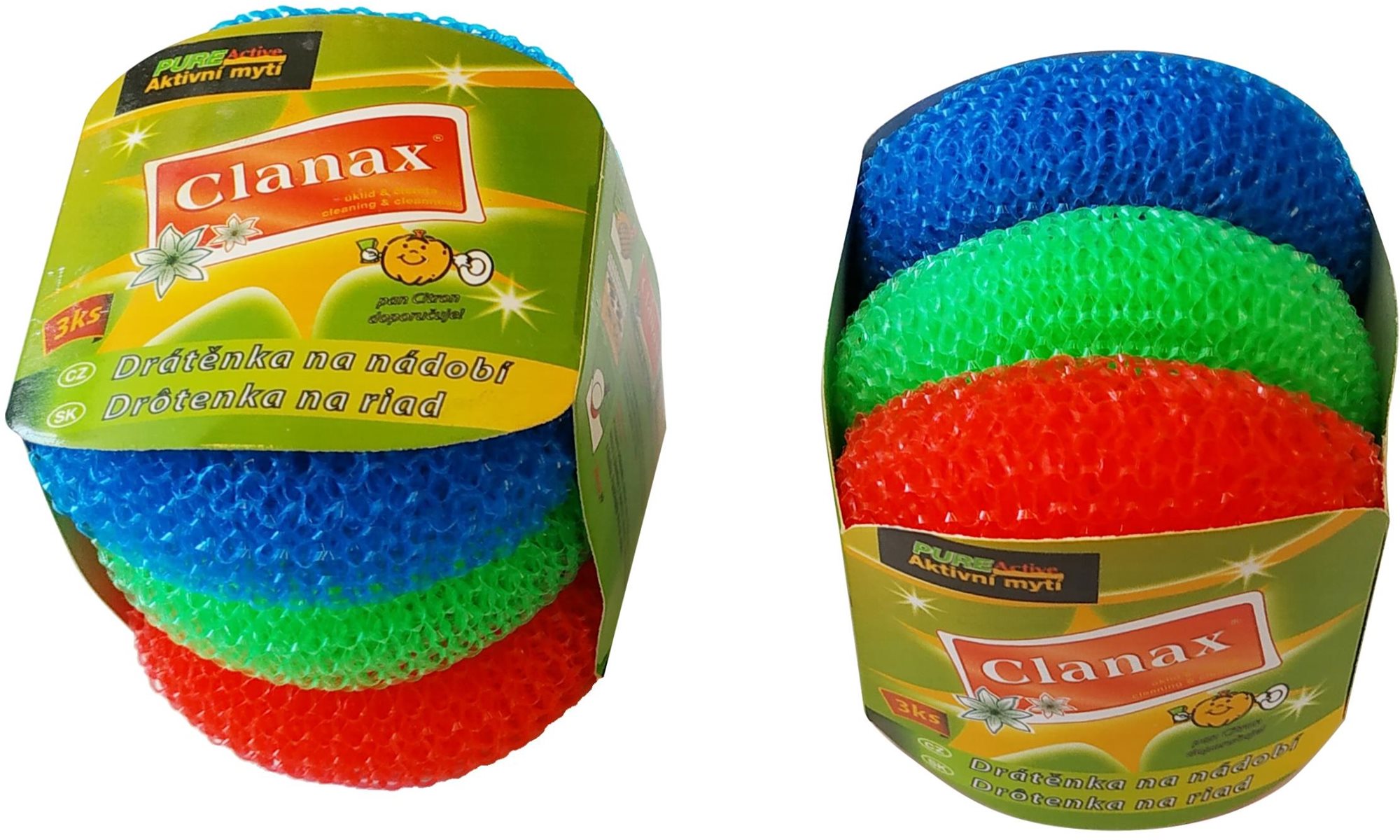 Edénysúroló CLANAX műanyag súroló