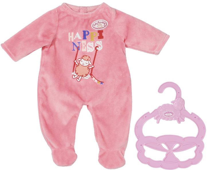 Játékbaba ruha Baby Annabell Little Rugdalózó rózsaszín