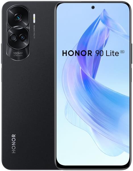 Mobiltelefon Honor 90 Lite 5G 8 GB/256 GB fekete