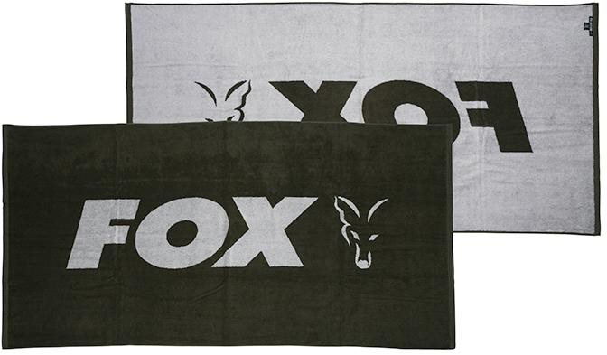 Törölköző FOX Beach Towel Green/Silver