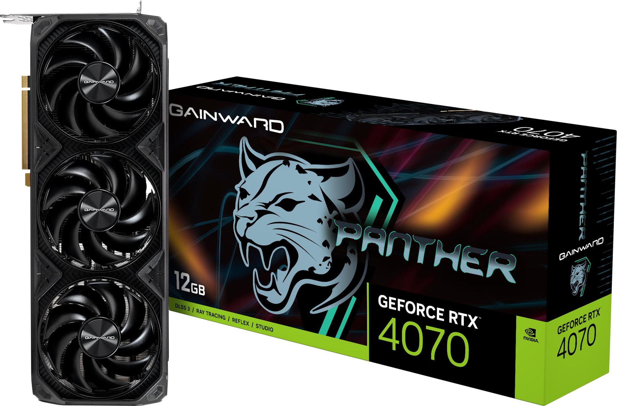 Videókártya GAINWARD GeForce RTX 4070 Panther 12GB